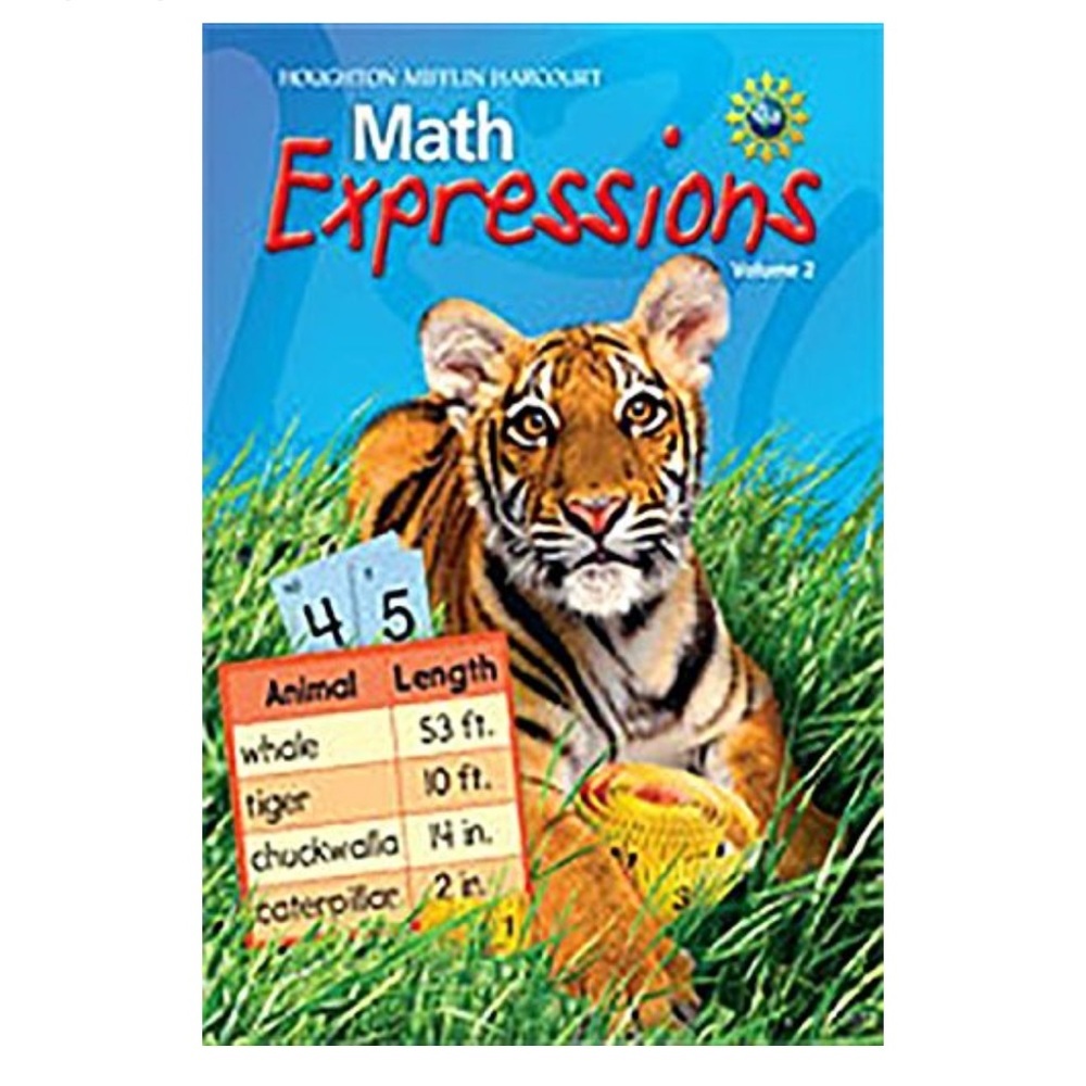 Math Expressions: Student Activity Book (Softcover), Volume 2 Level 2, New